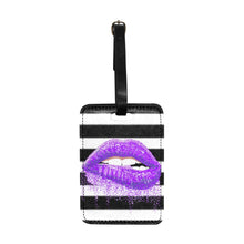 Load image into Gallery viewer, Purple Kisses_5309459[1] Luggage Tag (Print-On-Demand Product)
