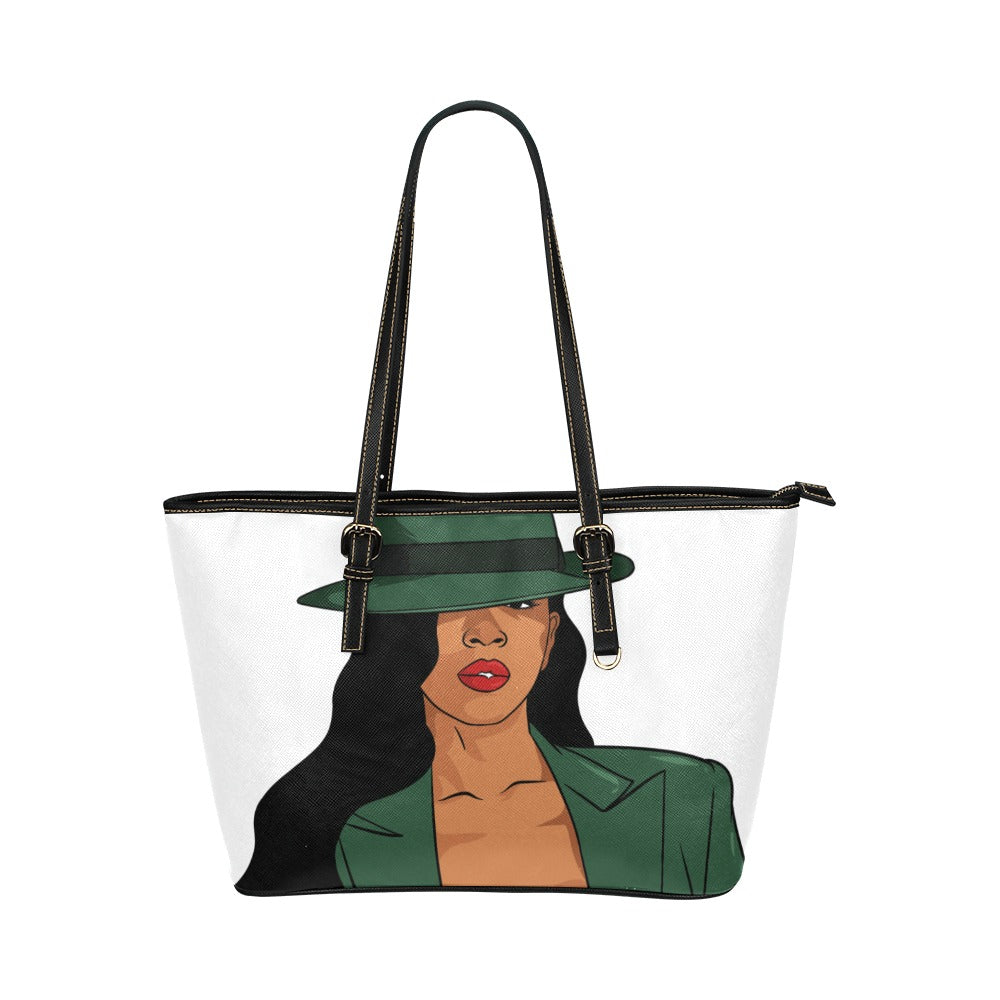 Gorgeous in Green Tote Bag (Model 1651) (Small) Print-On-Demand Product