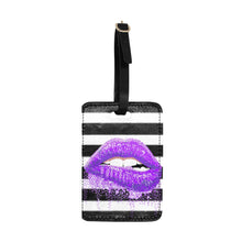 Load image into Gallery viewer, Purple Kisses_5309459[1] Luggage Tag (Print-On-Demand Product)
