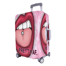 Load image into Gallery viewer, Pretty AF. Luggage Cover (Large Size) (26&quot;-28&quot;) Print-On-Demand Product
