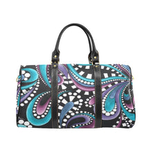 Load image into Gallery viewer, &quot;Bold Presence&quot; Travel Bag Black (Small) (Model1639) (Print-On-Demand-Product)
