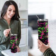 Load image into Gallery viewer, &quot;Shake Something&quot; 20oz Tall Skinny Tumbler with Lid and Straw (Print-On-Demand-Product)
