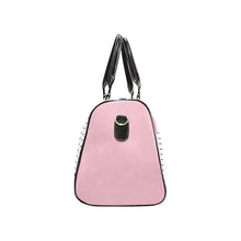 Load image into Gallery viewer, PARIS Pink Travel Bag (Black) Print-On-Demand Product
