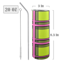 Load image into Gallery viewer, &quot;Get It Girl&quot; 20oz Tall Skinny Tumbler with Lid and Straw (Print-On-Demand-Product)
