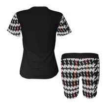 Load image into Gallery viewer, &quot;Google Me&quot; Women&#39;s Two Piece Set(ModelSets 03) (Print-On-Demand-Product)
